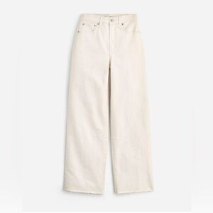 Madewell Perfect Vintage Wide-lef crop jean in denim, size 28, fit like a 29